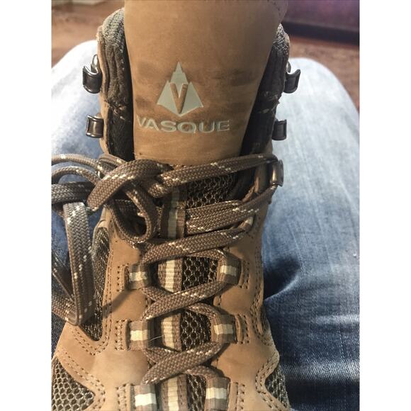 VASQUE Boots Womens Size 9M Brown Waterproof GORE-TEX Breeze III 3 GTX 7195 - Picture 6 of 7